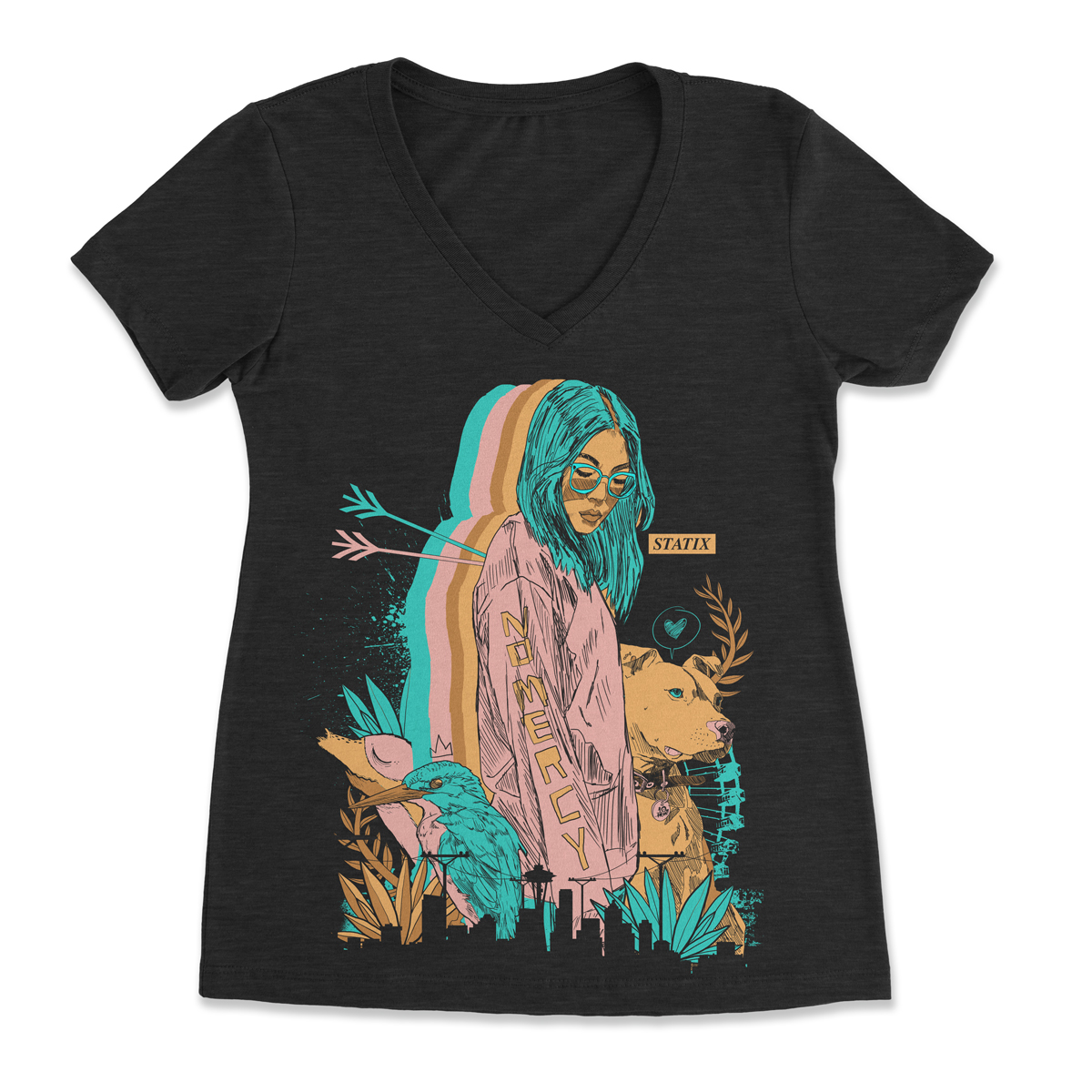 no mercy tee